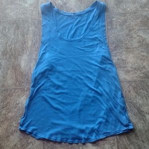 Lululemon Bliss Break Tank Pipe Dream Blue